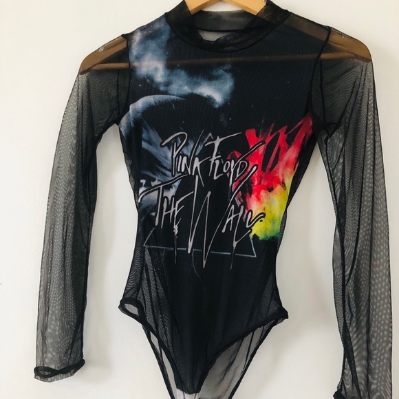 See through bodysuit - Graphic Pink Floyd - Picture 2 of 6